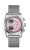 Relógio Cimier pulseira de prata com pulseira de aço para homem 711 HERITAGE CHRONOGRAPH POP PINK MESH 39,5MM Automatic