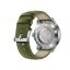Strieborné pánske hodinky Fathers Watches s koženým pásikom Evolution Yellow 40MM Automatic