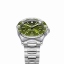 Relógio masculino de prata Venezianico com bracelete de aço Nereide 3121501C Green 39MM Automatic