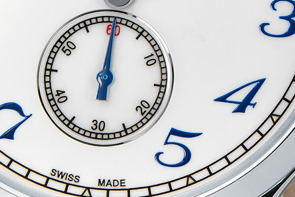 Srebrny męski zegarek Epos ze skórzanym paskiem Originale 3408.208.20.30.15 39MM Automatic