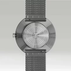 Stříbrné pánské hodinky Gravithin s ocelovým páskem Argo AR04 40MM