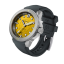 Montre Circula Watches pour homme de couleur argent avec bracelet en caoutchouc DiveSport Titan - Madame Jeanette / Hardened Titanium 42MM Automatic