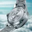 Relógio masculino de prata Venezianico com bracelete de aço Nereide GMT 3521505C Cielo 39MM Automatic