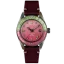Relógio Out Of Order Watches prata para homens com pulseira de couro Cosmopolitan GMT 40MM Automatic