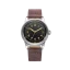 Strieborné pánske hodinky Praesidus s koženým opaskom A-11 Type 44 Patina 38MM