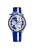 Strieborné pánske hodinky Bomberg Watches s gumovým pásikom RACING 4.1 Blue 45MM