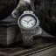 Orologio da uomo Louis XVI in argento con cinturino in acciaio Frosted Aramis - Silver 43MM