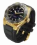 Zlaté pánske hodinky Paul Rich s gumovým pásikom Aquacarbon Pro Imperial Gold - Aventurine 43MM