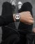Montre Vincero argentée pour homme avec bracelet en acier The Apex Silver/Black 42MM