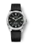 Herrenuhr aus Silber Nivada Grenchen mit Gummiband Super Antarctic 32026A01 38MM Automatic