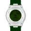 Strieborné pánske hodinky Bomberg Watches s gumovým pásikom OLIVE GREEN 43MM Automatic