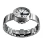 Men's silver 22Designstudio Watches with steel strap Concrete Sport Smoky White 45MM Automatic