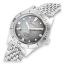 Men's silver Squale watch with steel strap Super-Squale Sunray Grey Bracelet - Silver 38MM Automatic