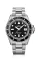 Stříbrné pánské hodinky Delma s ocelovým páskem Commodore Silver / Black 43MM Automatic