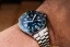 Montre NTH Watches pour homme en argent avec bracelet en acier 2K1 Subs Swiftsure No Date - Blue Automatic 43,7MM