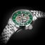 Ανδρικό ρολόι Epos ασημί με ατσάλινο λουράκι Passion 3501.135.20.13.30 41MM Automatic