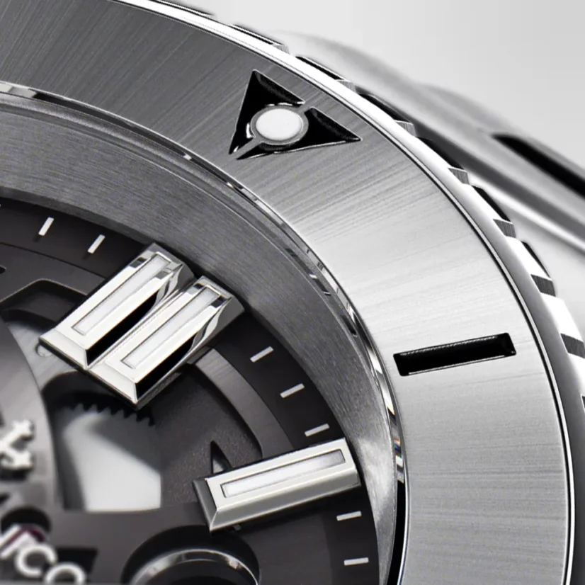 Men's Venezianico silver watch with steel strap Nereide Ultraleggero 3921503C 42MM Automatic