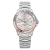 Stříbrné pánské hodinky Venezianico s ocelovým páskem Nereide GMT 3521503C White 39MM Automatic