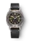 Reloj Nivada Grenchen Plata para hombre con correa de cuero Pacman Depthmaster 14103A09 39MM Automatic