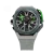 Men's Mazzucato black watch with rubber strap RIM Monza Black / Green - 48MM Automatic