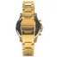 Montre homme Louis XVI couleur or avec bracelet acier Palais Royale 1085 - Gold 43MM
