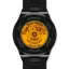 Crni muški sat Bomberg Watches s gumicom CHROMA NOIRE 43MM Automatic