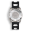 Stříbrné pánské hodinky Squale s gumovým páskem 1521 Classic Rubber - Silver 42MM Automatic