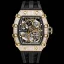 Reloj de plata Tsar Bomba Watch de hombre con goma TB8209D - Silver / Black Automatic 43,5MM