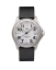 Herrenuhr aus Silber Momentum Watches mit Gummiband Atlas Eclipse Solar White Goma Rubber 38MM