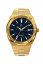 Relógio de ouro de homem Paul Rich com bracelete de aço Star Dust - Gold Automatic 45MM