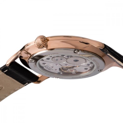 Zlaté pánské hodinky Epos s koženým páskem Originale 3408.208.24.34.15 39MM Automatic