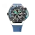 Men's Mazzucato black watch with rubber strap RIM Scuba Black / Blue - 48MM Automatic