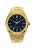 Goldene Herrenuhr Paul Rich mit Stahlband Frosted Star Dust - Gold 42MM