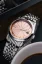 Zilverkleurig herenhorloge van Nivada Grenchen met stalen riem Antarctic Spider Salmon Date 32042A04 38MM Automatic
