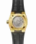 Relógio Paul Rich ouro para homens com elástico Aquacarbon Pro Imperial Gold - Sunray 43MM Automatic