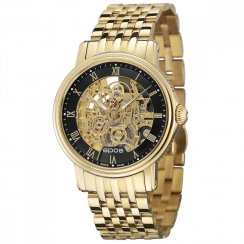Men's gold Epos watch with steel strap Emotion 3390.156.22.25.32 41MM Automatic