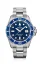 Orologio da uomo Delma Watches in colore argento con cinturino in acciaio Commodore Silver / Blue 43MM