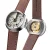 Herrenuhr aus Silber 22Designstudio Watches mit Lederband Rabbit Edition Concrete Tiger 45MM Automatic