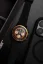 Zwart herenhorloge van Nivada Grenchen met rubberen band Chronoking Mecaquartz Steel Black 87041Q10 38MM