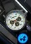 Men's black Straton Watches with textile strap Vintage Driver Chrono E Black / White 44MM