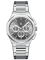 Montre NYI Watches pour homme en argent avec bracelet en acier Fulton 2.0 - Silver 42MM