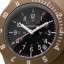 Brązowy zegarek Marathon Watches z nylonowym paskiem Desert Tan Pilot's Navigator with Date 41MM