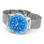 Męski srebrny zegarek Squale dia ze stalowym paskiem 1521 Ocean Mesh - Silver 42MM Automatic