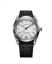 Stříbrné pánské hodinky Nivada Grenchen s koženým páskem Super Antarctic White 32065A10 38MM