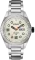 Miesten hopeinen Audaz Watches -kello teräshihnalla Tri Hawk ADZ-4010-04 - Automatic 43MM