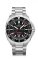 Herrenuhr aus Silber Delma Watches mit Stahlband Oceanmaster Silver / Black 44MM Automatic