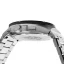 Men's silver Louis XVI watch with steel strap Frosted Le Monarque 1210 - Silver 42MM