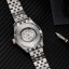 Ανδρικό ρολόι Epos ασημί με ατσάλινο λουράκι Passion 3501.132.34.15.44 41MM Automatic