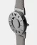 Męski srebrny zegarek Eone ze skórzanym paskiem Bradley Canvas Beige - Silver 40MM