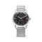 Strieborné pánske hodinky Praesidus s oceľovým opaskom DD-45 Patina Steel 38MM Automatic